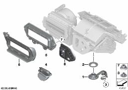 ADD-ON PARTS, HEATER/AIR CONDITIONING diagram for BMW Z4 E89 28i