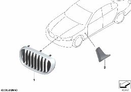 EXTERIOR TRIM / GRILL