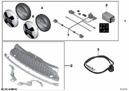 RETROFIT KIT LED AUXILIARY DRIVING LAMPS