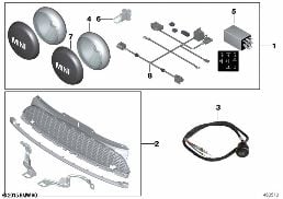 INSTALLING SET ADDITIONAL HEAD LIGHT