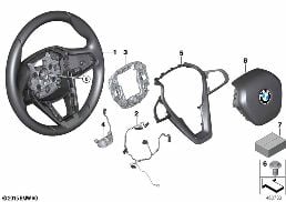 AIRBAG SPORTS STEERING WHEEL MULTIFUNCT.