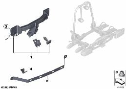 RETROFIT KIT CLICK ON US diagram for BMW 3 Series E90 LCI 323i