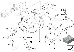 TURBO CHARGER WITH LUBRICATION