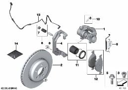 Power Kit pastiglie freni anteriori