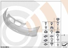 INSTALLATION KIT, BUMPER
