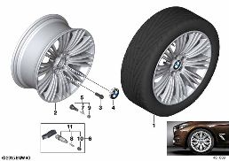 BMW LA WHEEL W-SPOKE 440 - 19''