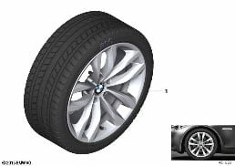 WINTER WHEEL W.TIRE DOUBLE SP.609 -18