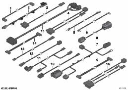 VARIOUS ADDITIONAL WIRING SETS