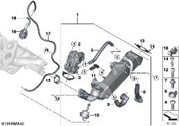 POLLUTANT REDUCTION COOLING diagram for BMW X7 G07 M50dX