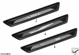 ILLUMINATED DOOR SILL STRIP diagram for BMW 2 Series F45 Active Tourer LCI 218dX
