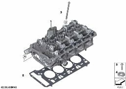 Zylinderkopf diagram for BMW 5 Series G30 M550iX