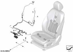 WIRING HARNESS, SEAT, FRONT