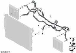 COOLING SYSTEM-EXTERNAL RADIATOR