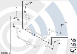 REPAIR KIT FOR ANTI-ROLL BAR LINKS diagram for BMW X5 F15 30dX