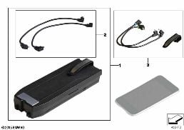 SNAP-IN ADAPTER, UNIVERSAL diagram for BMW MINI Countryman F60 Cooper