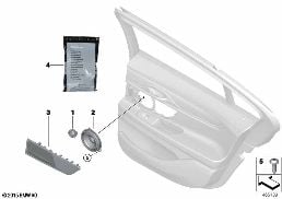 HIGH END SOUND SYSTEM, DOOR, REAR