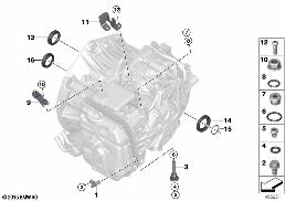 GA6F21AW MOUNTED PARTS/SEALS