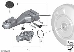 BRAKE MASTER CYLINDER/EXPANSION TANK