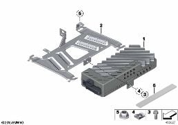 AMPLIFIER / BRACKET diagram for BMW X1 F48 LCI 18dX