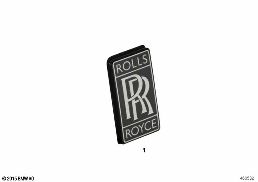 Dekorace exteriéru - Emblémy diagram for BMW Rolls-Royce Phantom RR1 Phantom