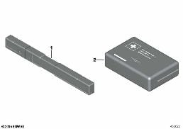 Triangle signalisation/Trousse d secours diagram for BMW 2 Series F44 Gran Coupé 228iX
