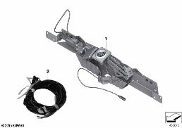 Dekorace exteriéru - Mechanizmus SoE diagram for BMW Rolls-Royce Phantom RR1 Phantom