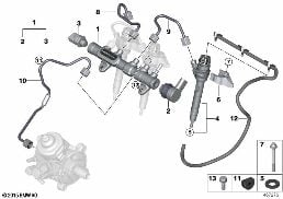 HIGH PRESSURE ACCUMULATOR/INJECTOR/LINE