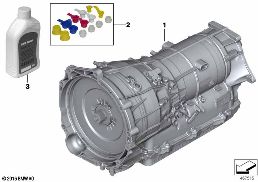 AT GA8P75HZ - ALL-WHEEL DRIVE VEHICLE diagram for BMW 3 Series G21 Touring LCI 330eX