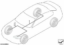 RETROFIT LED HEADLIGHTS diagram for BMW 3 Series F31 LCI 320d ed