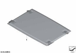 Individual schuif-kanteld.zwev.hemelbek. diagram for BMW 7 Series G11 LCI 740dX