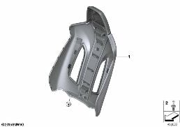 SEAT, FRONT, BACKREST TRIM COVERS