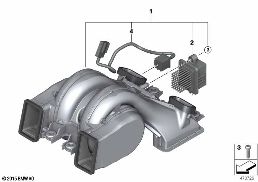 Ventilateur arriere diagram for BMW Rolls-Royce Cullinan RR31 Cullinan