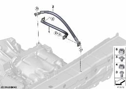 GROUND CABLE diagram for BMW 2 Series F46 Gran Tourer 220i