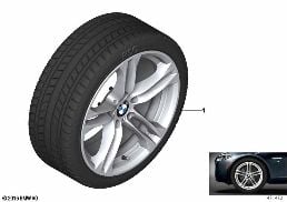 WINTER WHEEL W.TIRE M DOUB.SP.613M-18