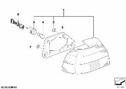 Pièces de feu AR Facelift 2000 diagram for BMW 5 Series E39 525td