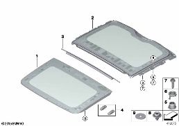 PANORAMA GLASS ROOF GLASS PANEL