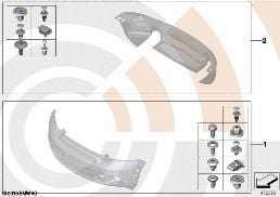 INSTALLATION KIT, BUMPER