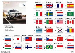 Kullanım kılavuzu F25, iDrive'lı diagram for BMW X3 F25 35iX