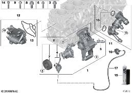 COOLING SYSTEM - COOLANT PUMP/THERMOSTAT