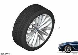 WINTER WHEEL WITH TIRE W-SPOKE 632 - 18