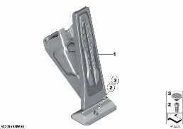ACCELERATION/ACCELERATOR PEDAL MODULE diagram for BMW 3 Series G21 Touring 330d