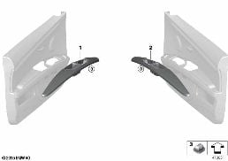 ARMREST, FRONT diagram for BMW 3 Series E93 335i