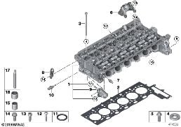 CYLINDER HEAD/MOUNTING PARTS
