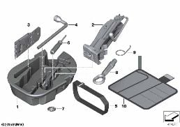 CAR TOOL/LIFTING JACK