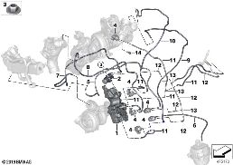 VACUUM CONTROL diagram for BMW X7 G07 M50dX