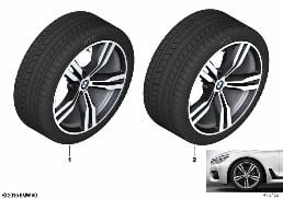 WINTER WHEEL W.TIRE M DOUB.SP.648M-20
