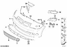 BMW PERFORMANCE AERODYNAMICS, FRONT