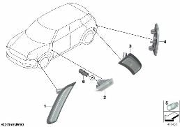 TURN SIGNALS FRONT/SIDE