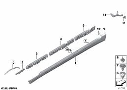 COVER DOOR SILL / WHEEL ARCH
