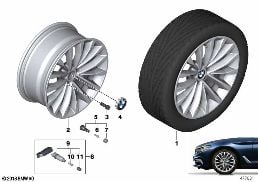 BMW LA WHEEL W-SPOKE 632 - 18